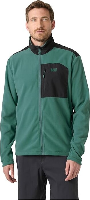 Helly Hansen Fleece Jacket Men's Sweater Opal Green : MD Polyamide/Polyester