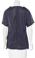 Thumbnail for your product : Comme des Garcons Semi-Sheer Flared Top