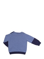 Thumbnail for your product : Il Gufo Two Tone Merino Wool Sweater