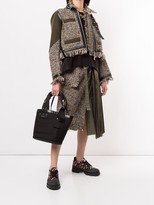 Thumbnail for your product : Sacai Tweed Panelled Jacket