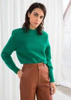 Thumbnail for your product : And other stories Structured Alpaca Wool Blend Sweater