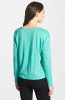 Thumbnail for your product : Eileen Fisher Organic Linen Boxy Top
