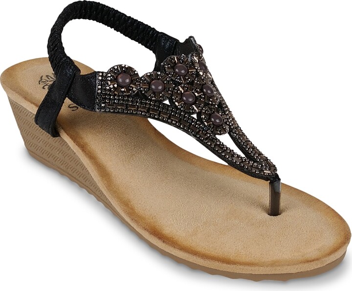 GC Shoes Chloe Wedge Sandal - ShopStyle