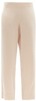 Thumbnail for your product : ASCENO London Sandwashed-silk Pyjama Trousers - Nude