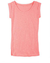 Thumbnail for your product : Delia's Marnie Roll Sleeve Muscle Short-Sleeve