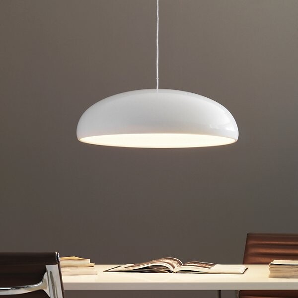 Fontana Arte Pangen Pendant Light in White, Size: 3 light