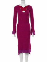 Thumbnail for your product : Herve Leger 2020 Midi Length Dress w/ Tags Pink