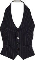 Tailored Pinstriped Vest 