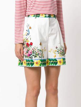 Dolce & Gabbana Majolica print shorts