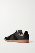 Thumbnail for your product : Maison Margiela Replica Suede Sneakers - Black