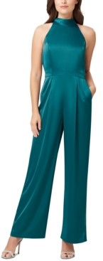 tahari asl halter jumpsuit
