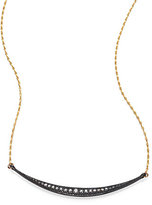 Thumbnail for your product : Mizuki 14K Yellow Gold Crescent Pendant Necklace