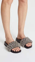 Thumbnail for your product : Alexander Wang Suki Ring Slide Sandals