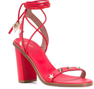 RED Valentino star studded sandals