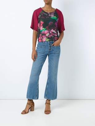 Isolda floral blouse
