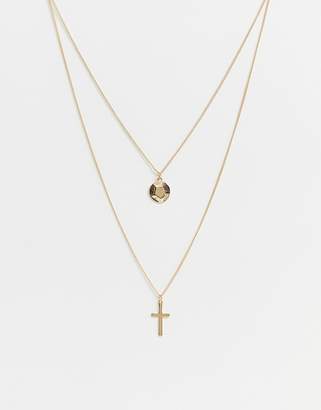 Designb London DesignB gold layer necklace