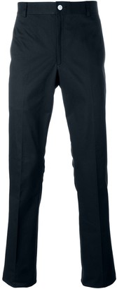 Thom Browne Unconstructed Chino In Navy High Density Cotton