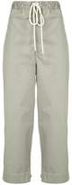 Thumbnail for your product : Bassike drawstring cropped trousers