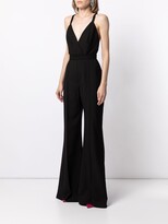 Thumbnail for your product : Elie Saab V-neck flared jumpsuit