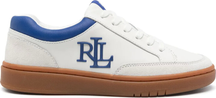 Lauren Ralph Lauren Embossed-Logo Sneakers