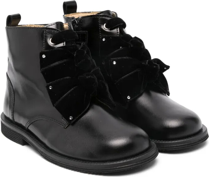 ANDANINES Bow-Detailing Boots