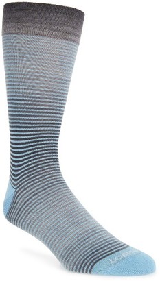 Lorenzo Uomo Men's Millerighe Stripe Socks