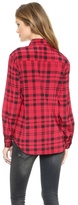 Thumbnail for your product : DKNY Long Sleeve Button Thru Blouse