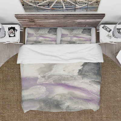 Design Art Watercolor Minimal Tones I Duvet Cover Set