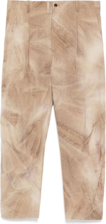 Forme D�expression Tie-Dye Pattern Pants