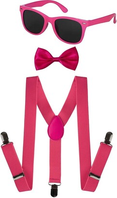 Dress Up America Men's Neon Suspender