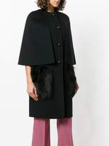 Thumbnail for your product : Fendi short-sleeve fitted cardi-coat