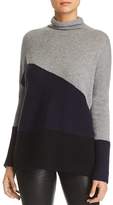 Thumbnail for your product : Bloomingdale's C by Rib-Knit Detail Color-Block Cashmere Sweater - 100% Exclusive