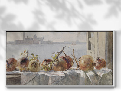 Lark Manor Botanical Series-CDXIII- Framed Gallery Wrapped Canvas -Ready to Hang