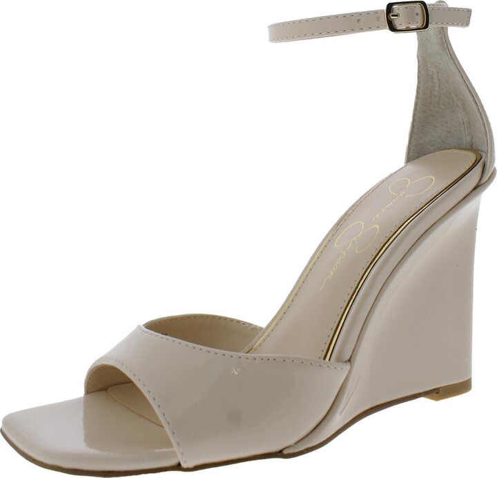 Jessica simpson alinda woven platform wedge sandals
