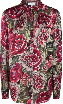 Reiss Ruth Floral Burnout Shirt