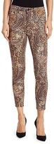 Thumbnail for your product : L'Agence Margot High-Rise Print Ankle Skinny Paisley Leopard Jeans