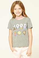 Thumbnail for your product : FOREVER 21 girls Girls Mood Graphic Tee (Kids)