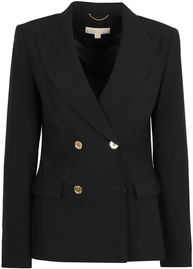 MICHAEL Michael Kors Double-breasted Blazer - ShopStyle