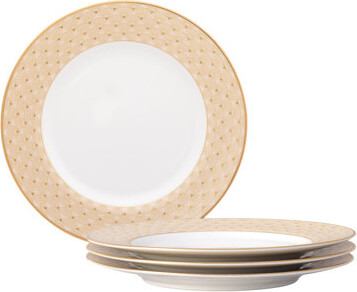 Noritake Trocadero Gold Set of 4 Salad Plates 8.25 in.