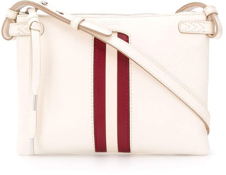 striped crossbody bag