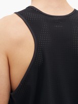 Thumbnail for your product : Satisfy Race Perforated Performance Tank Top - Black