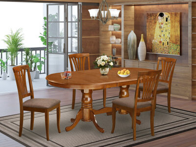 Aleta Solid Wood Dining Set