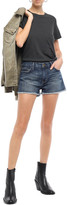 Thumbnail for your product : Current/Elliott The Boyfriend Distressed Denim Shorts