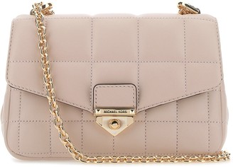 michael michael kors soho quilted leather bolsa charm