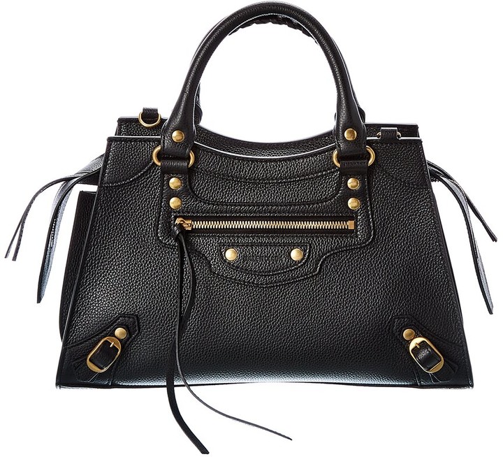 Balenciaga Neo Classic Small Leather Shoulder Bag ShopStyle