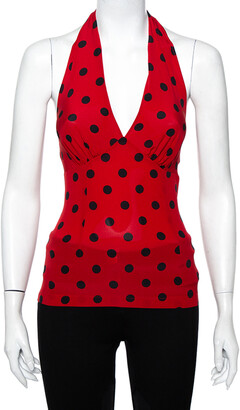 Dolce Gabbana Dot Top | Shop The Largest Collection | ShopStyle