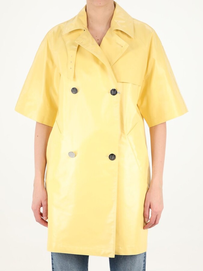 Max Mara Women's Yellow Coats | ShopStyle