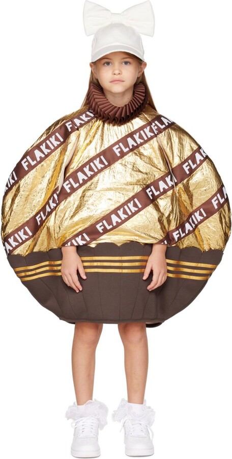 FLAKIKI SSENSE Exclusive Kids Brown FLAKIKI GOLDKIKI Costume