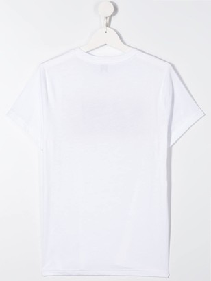 Karl Lagerfeld Paris TEEN studded logo print T-shirt