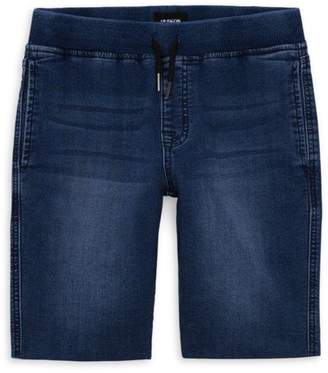 Hudson Jeans Boy's Knit Denim Pull-On Shorts